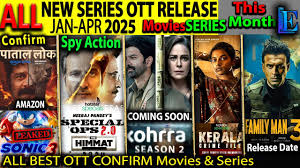 Upcoming web series in 2025 in hindi